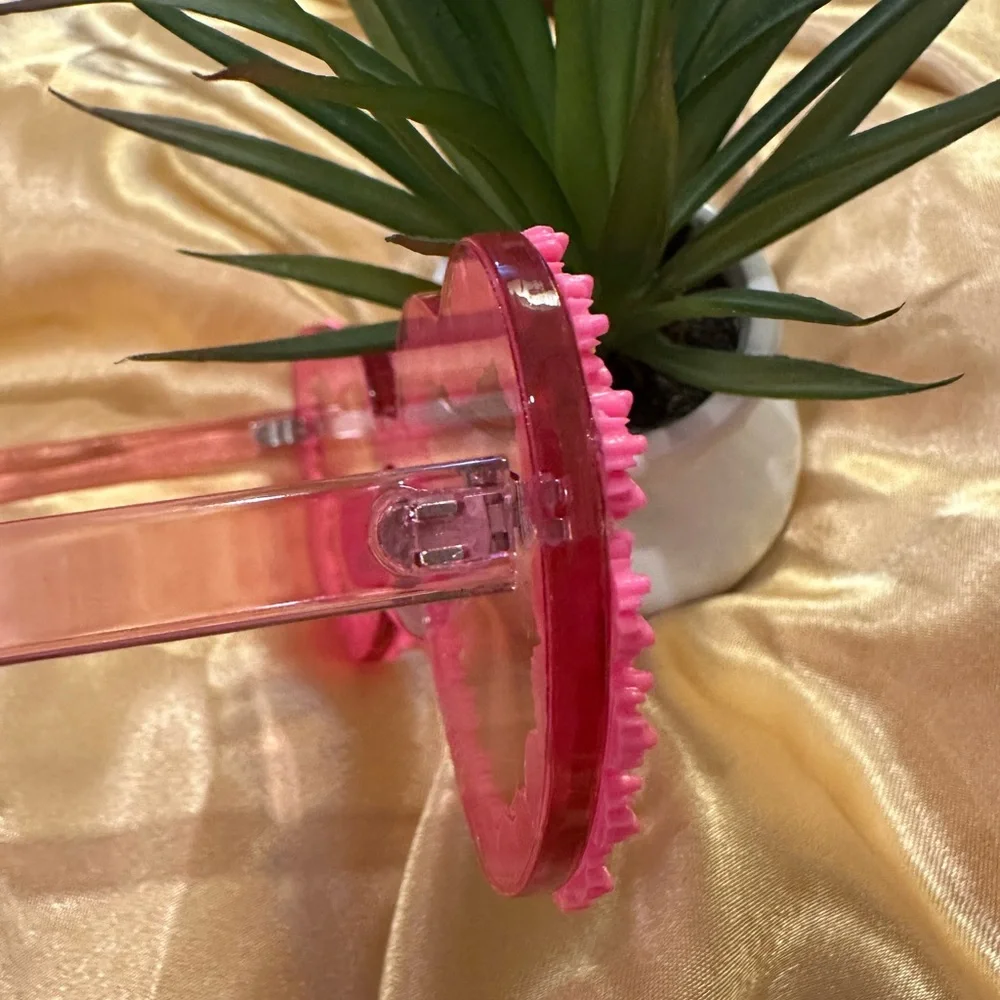 🌹Large Daisy Flowers Pink Hearts Sunglasses